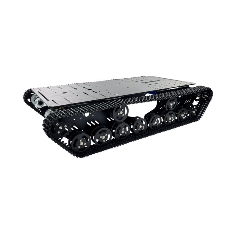 Thanksbuyer Silver/Black R3 T8 - Tracked Robot Chassis review and price