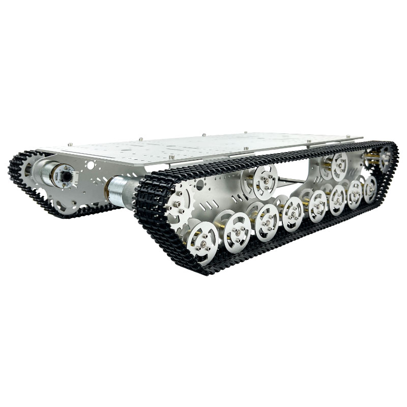 Thanksbuyer Silver/Black R3 T8 - Tracked Robot Chassis review and price