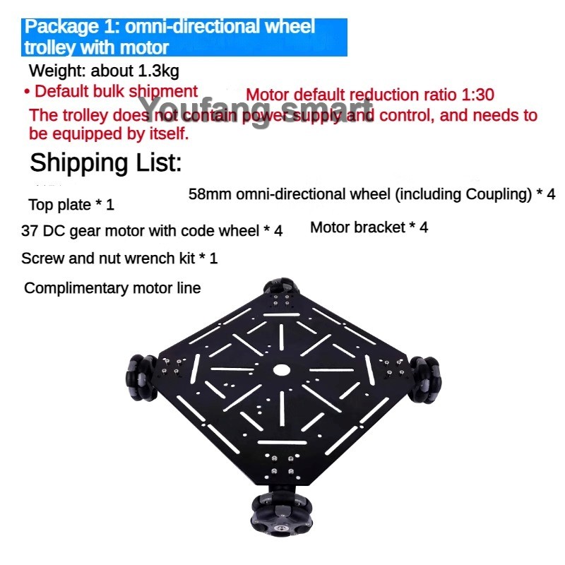 5kg Load ROS 4WD Omni Wheel Ro - Stm32 Robot review and price