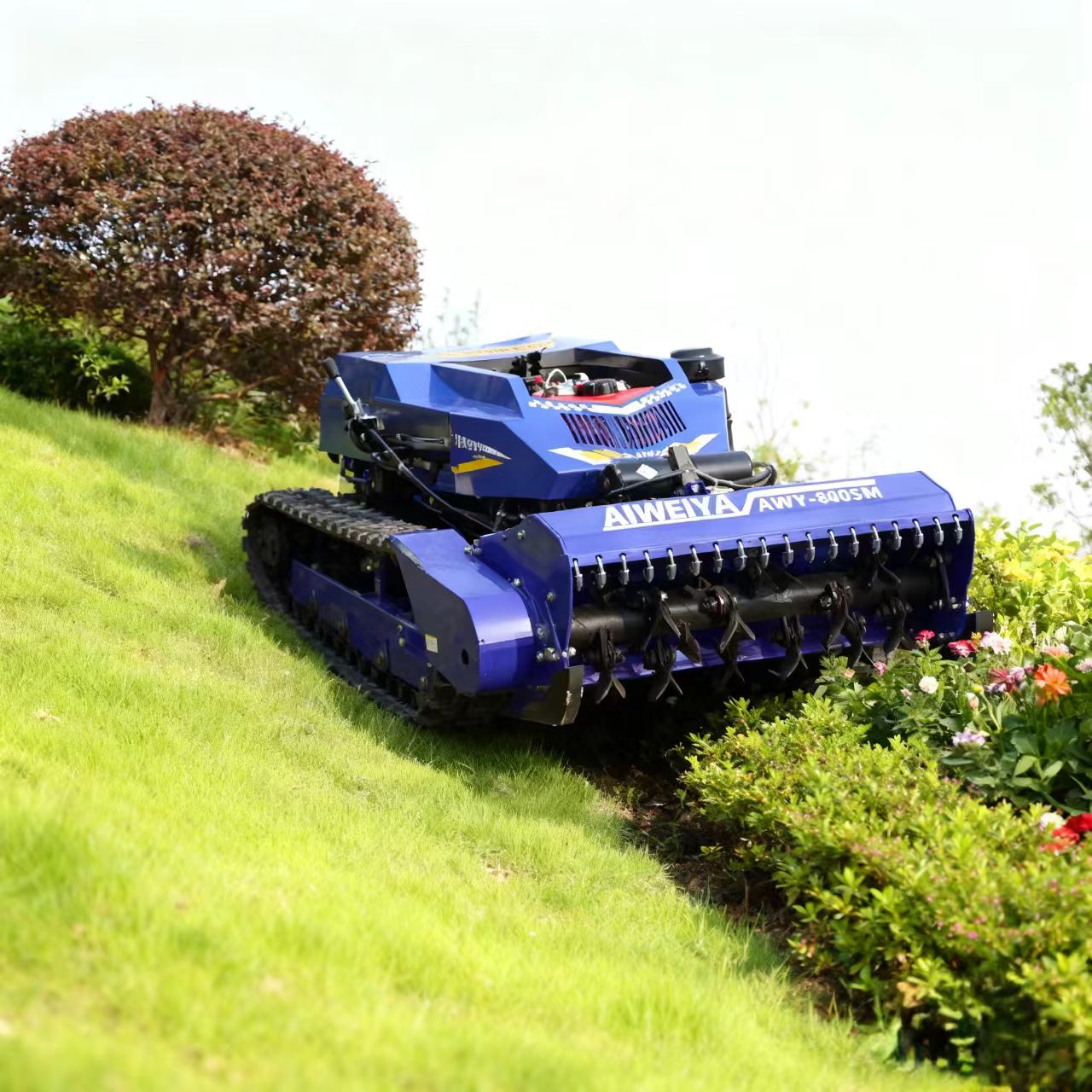 Customized Petrol Lawn Mower A - Robot Chassis review and price