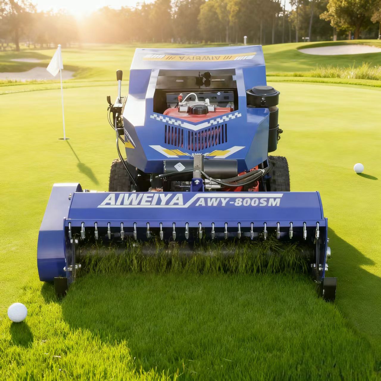 Customized Petrol Lawn Mower A - Robot Chassis review and price