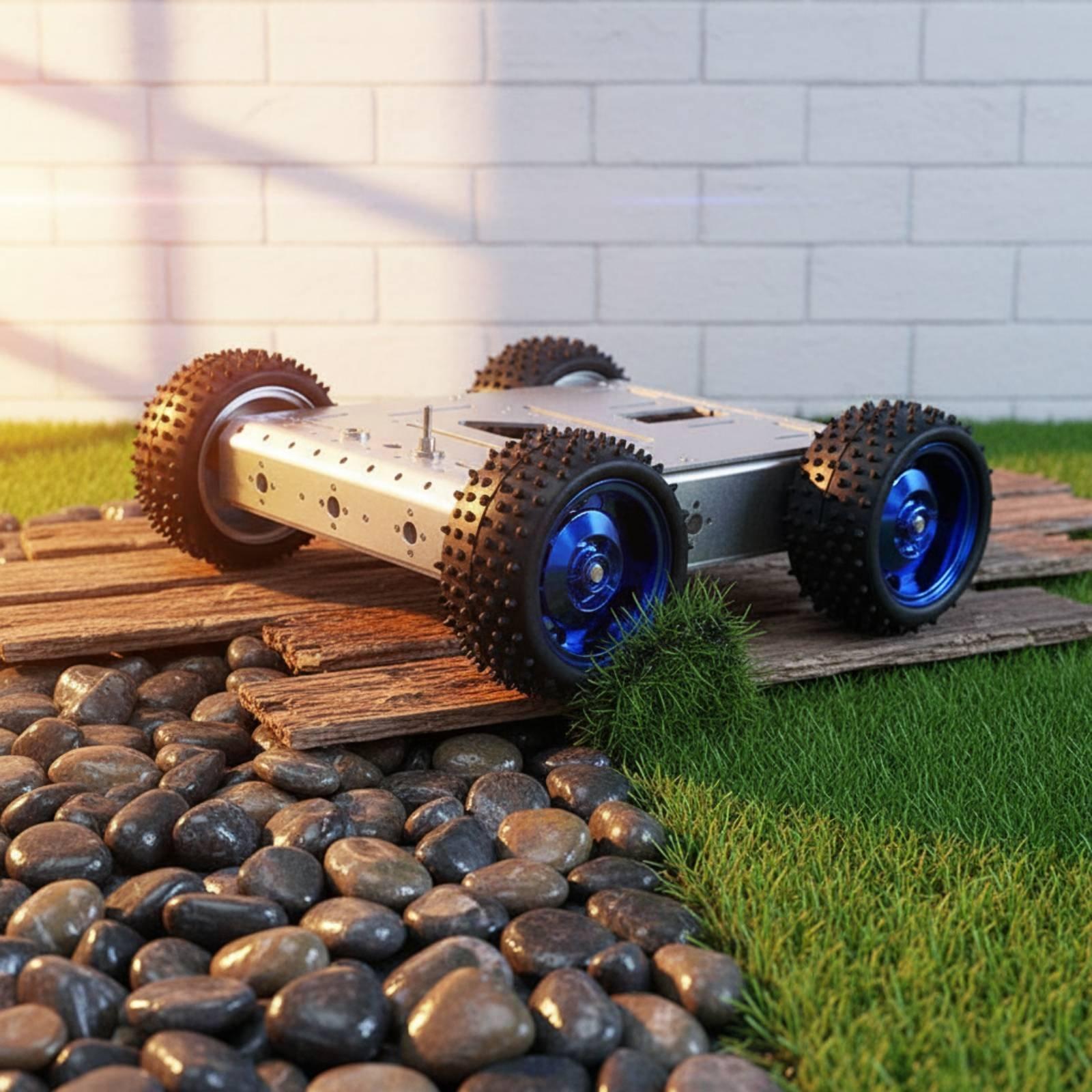 4WD Smart Car Chassis Stable 4 - Robot Wheel review and price