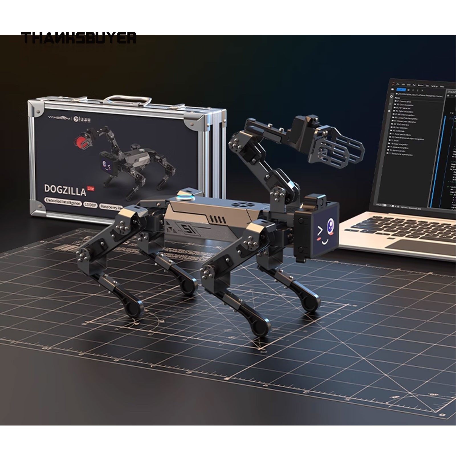 DOGZILLA-Lite 15DOF AI Bionic  - Robot Arm Metal review and price