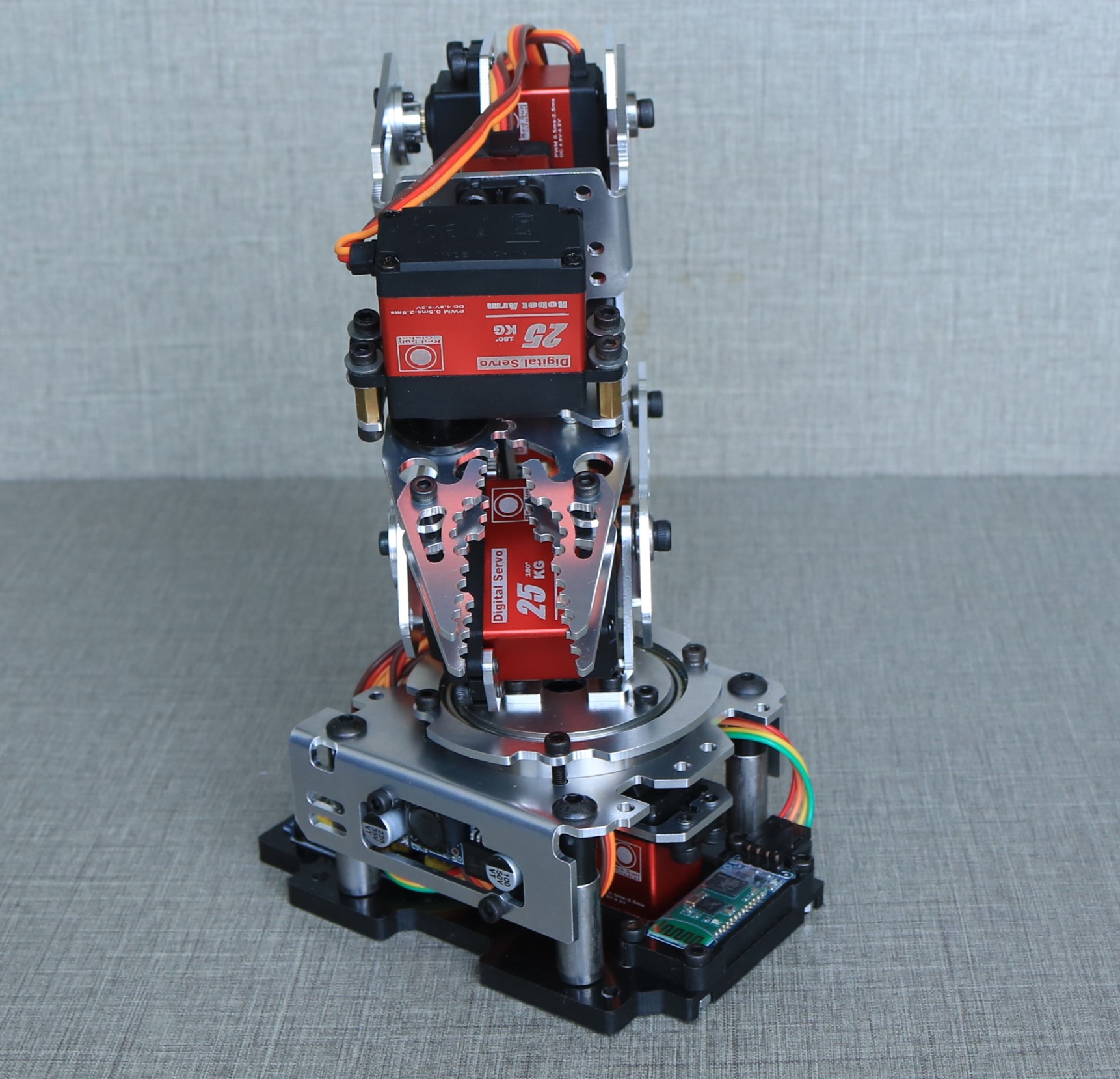 6 Axis Metal Robotic Arm Mobil - Arduino Robot review and price