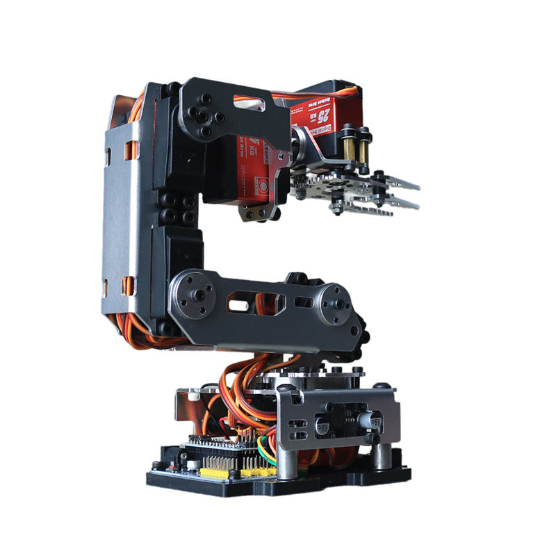 6 Axis Metal Robotic Arm Mobil - Arduino Robot review and price