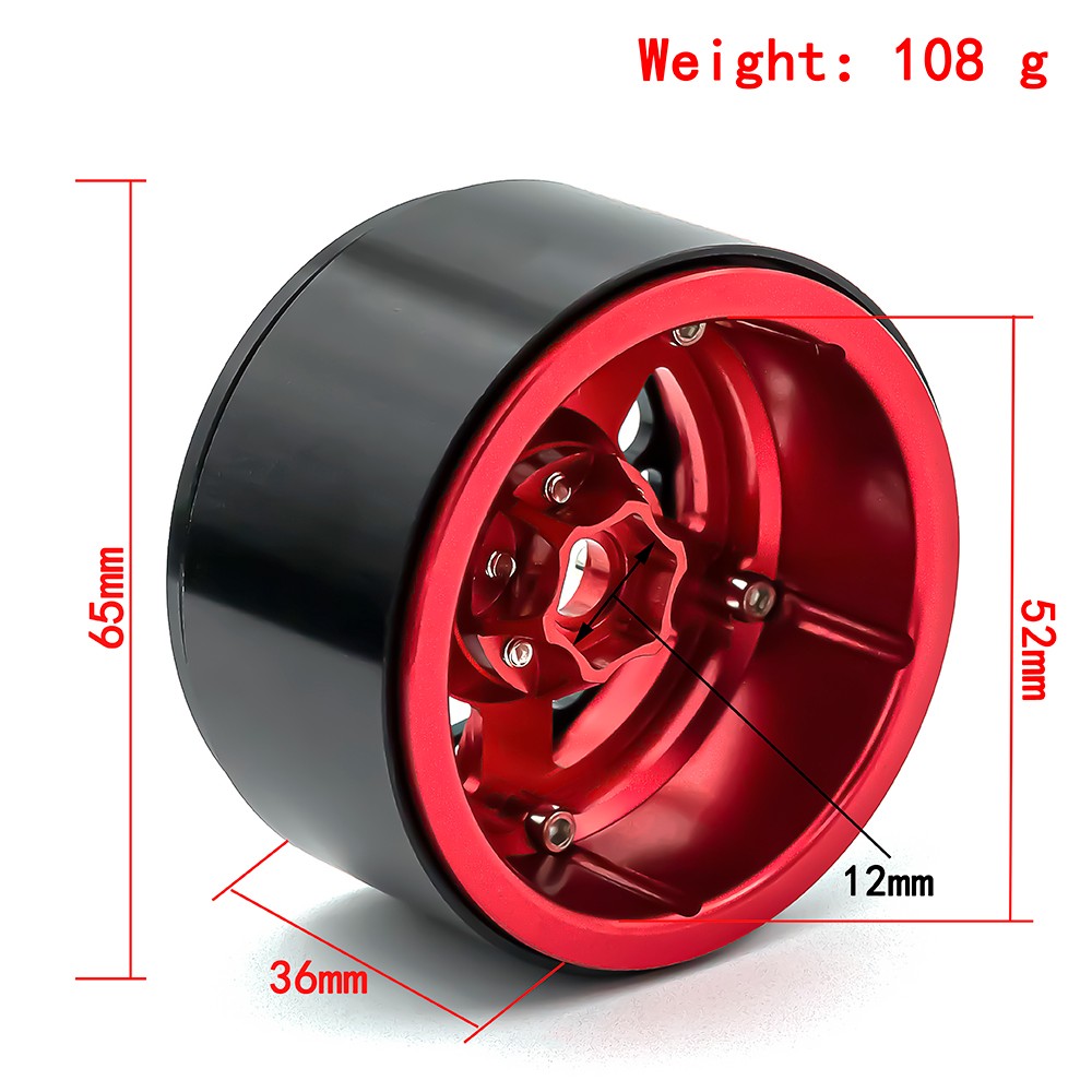 2.2 Inch Metal Wheel Hub 4pcs  - Omni Wheel review and price