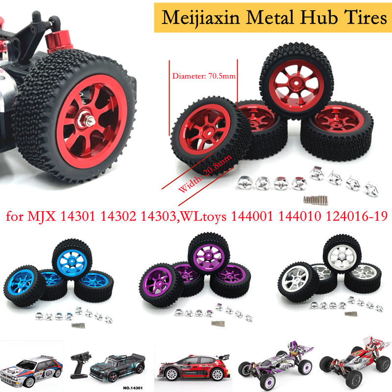 Metal Hub Wheels for MJX 14301 - Omni Wheel review and price