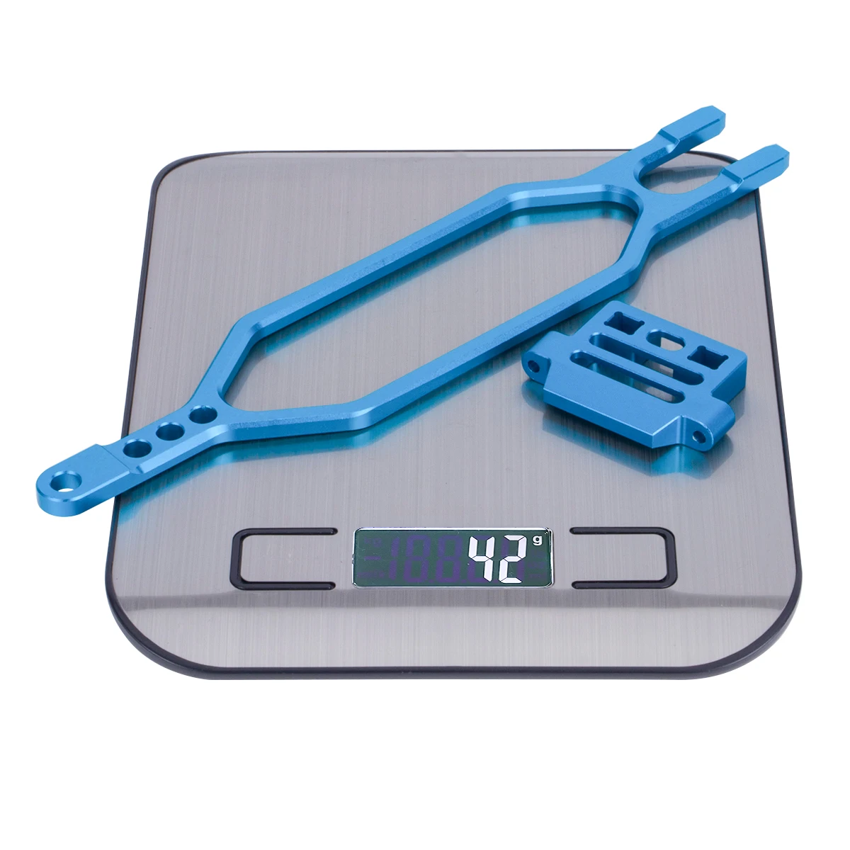 CNC Aluminum Hold Down Battery - Robot Car Kit review and price