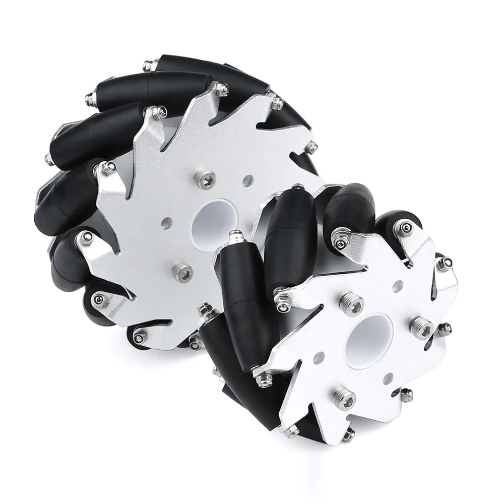 4pcs 60-127mm Mecanum Wheels O - Ros Robot review and price