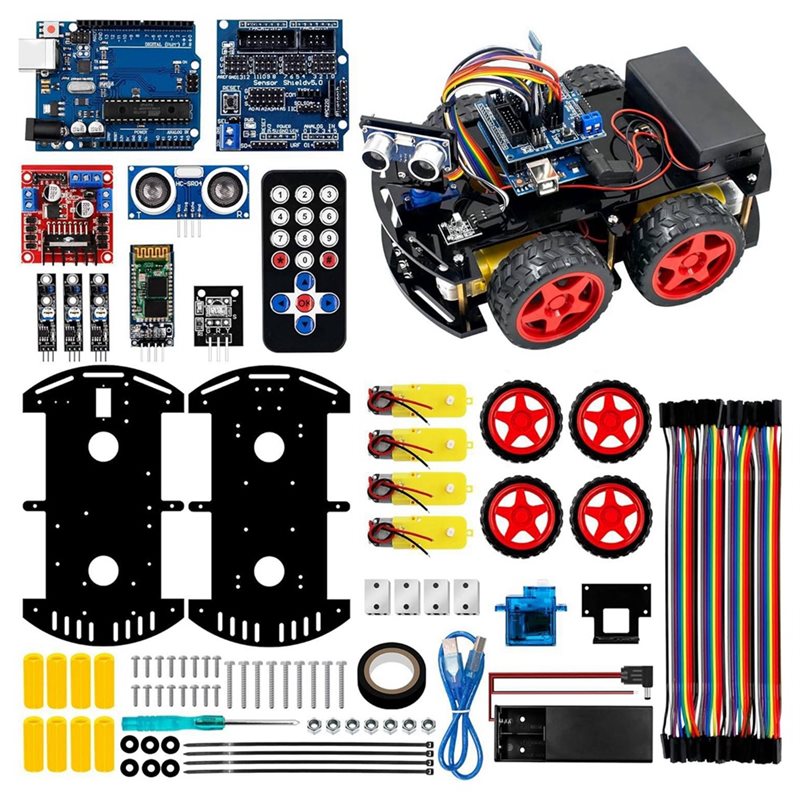WOWFU-4WD Smart Robot Car Kit  - Arduino Robot review and price