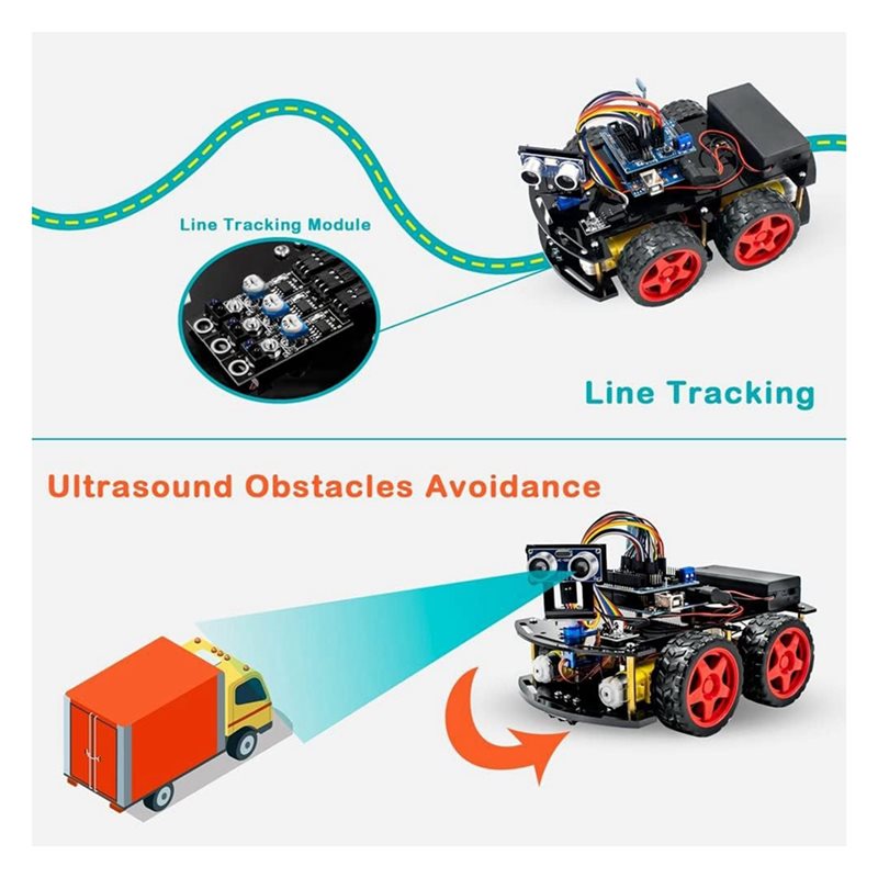 WOWFU-4WD Smart Robot Car Kit  - Arduino Robot review and price