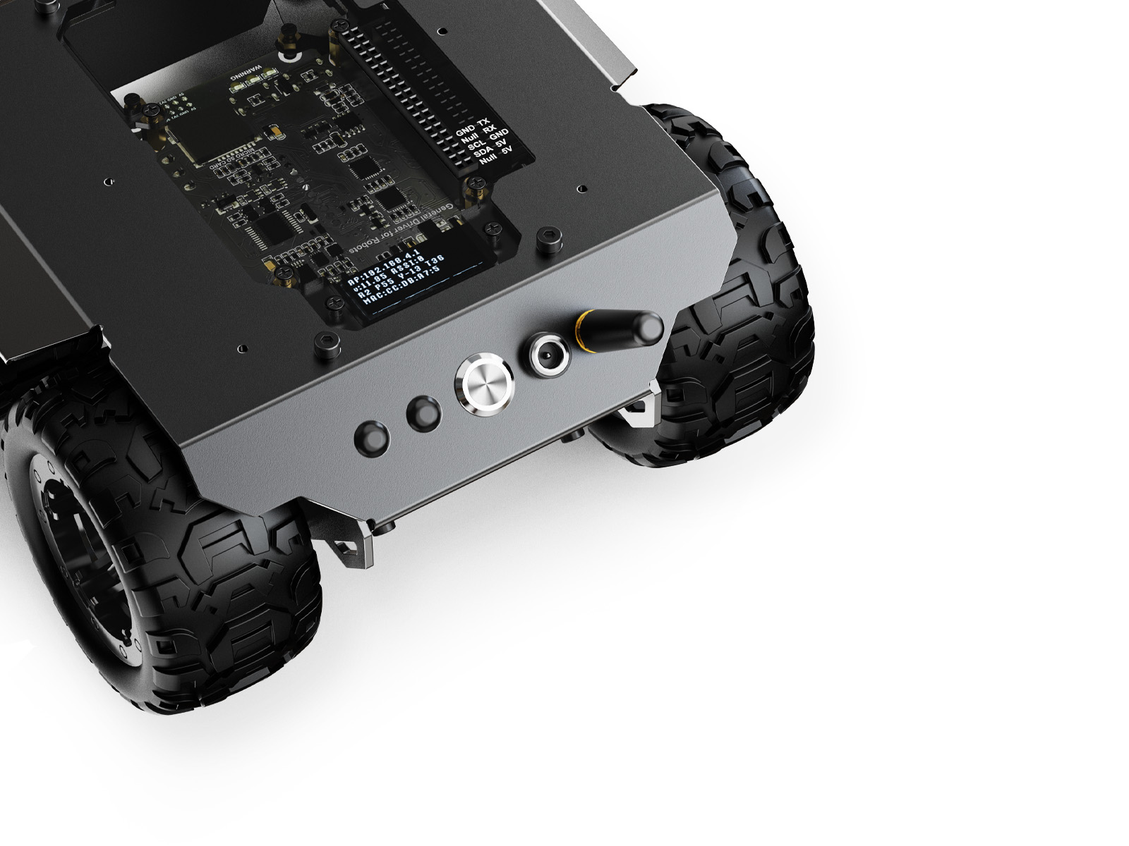 Waveshare WAVE ROVER Flexible  - Robot Chassis review and price