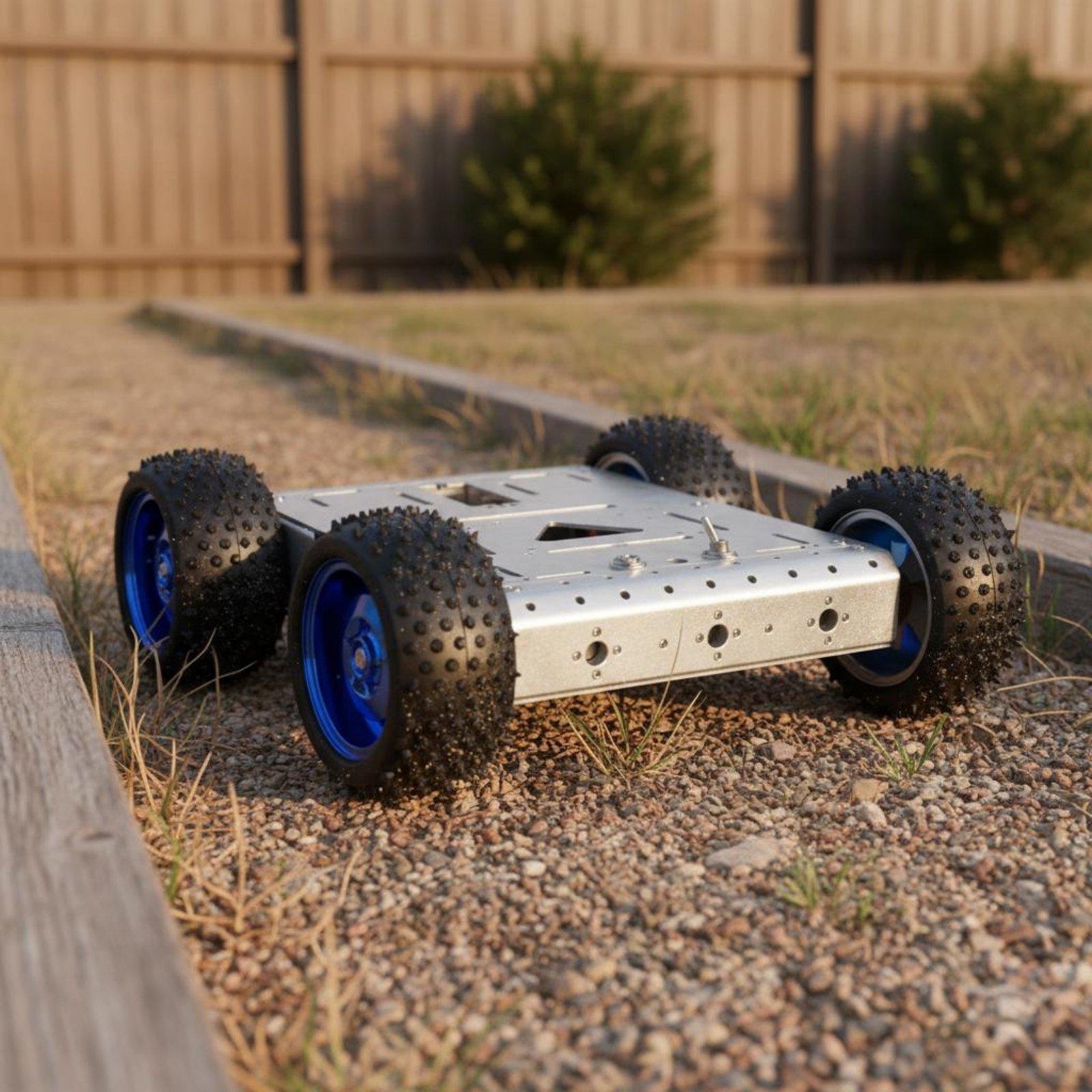 4WD Smart Car understructure.5 - Robot Chassis review and price