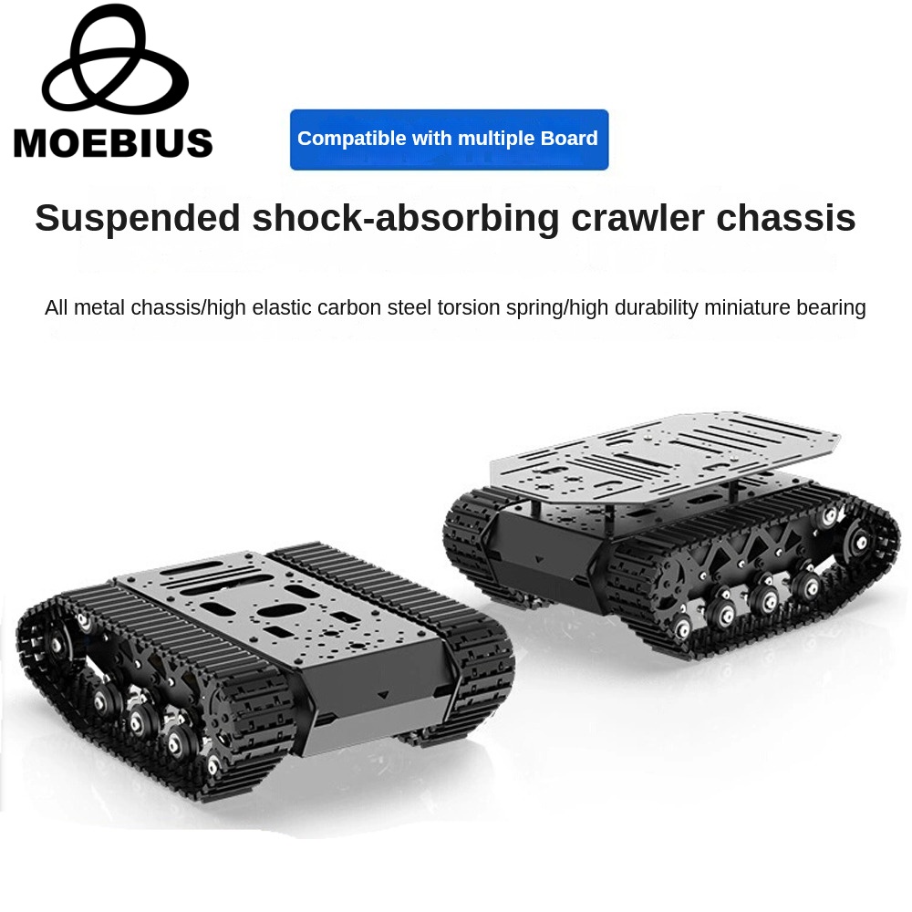 10KG Payload Metal Shock Absor - Tracked Robot Chassis review and price