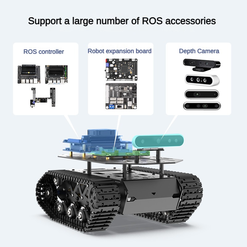RC Tank 10KG Load Strong Shock - Tracked Robot Chassis review and price